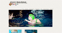 Desktop Screenshot of countryswimschool.com